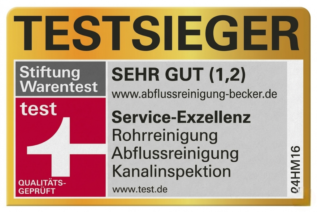 Abflussreinigung Becker stiftung warentest